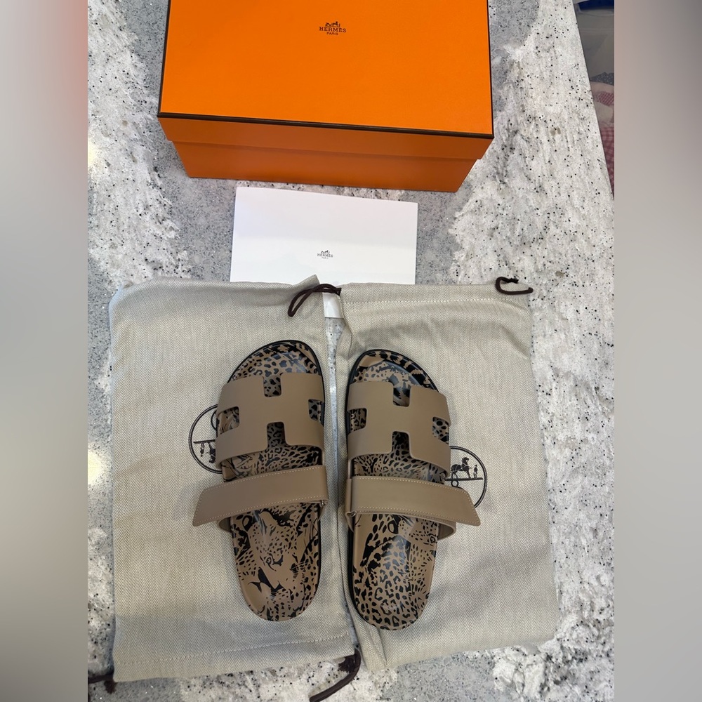 Hermes Chypre in Beige Argile Size 39 - Picture 9 of 13